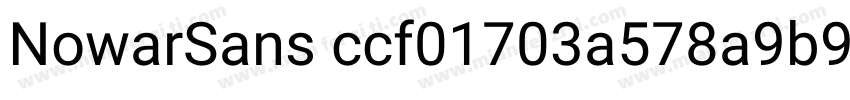 NowarSans ccf01703a578a9b9ffb285b8c字体转换 NowarSans ccf01703a578a9b9ffb285b8c字体转换